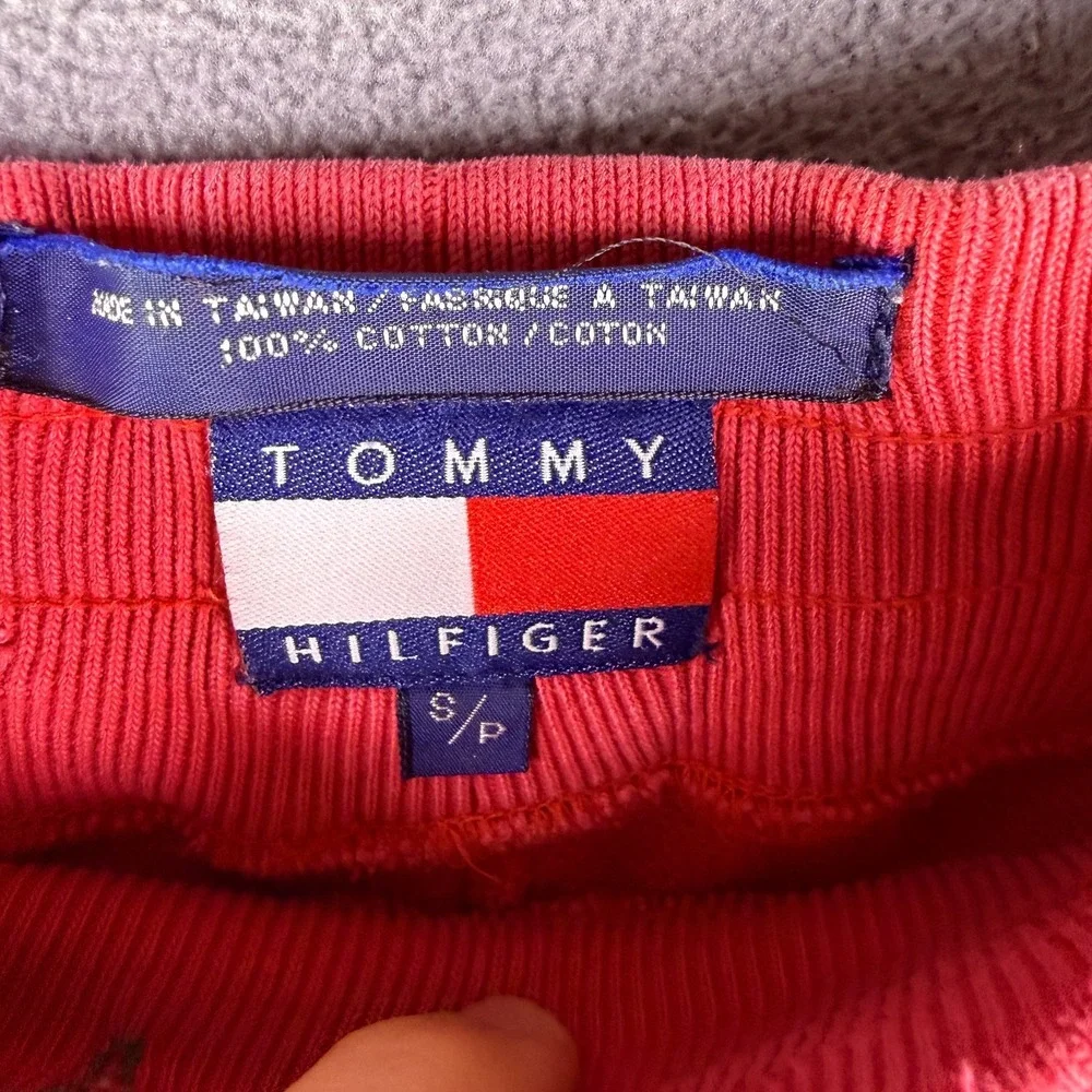 VTG‎ 90s Tommy Hilfiger Sweat Shorts Athletic NO Drawstring Small Sailing Grunge